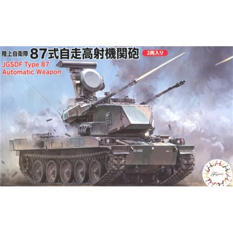 Fujimi 722948 1/72 JGSDF Type 87 Self-propelled Anti-aircraft Gun