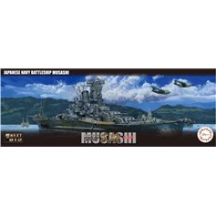 Fujimi 1:700 IJN Musashi - RENOVATED BEFORE EQUIPMENT - SPECIAL VERSION 