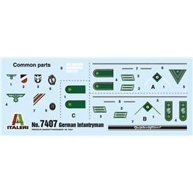 Italeri 1:9 German Infantryman