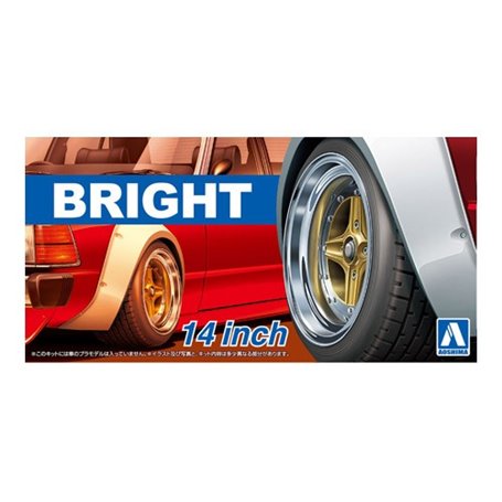 Aoshima 05470 1/24 Felgi Bright 14inch