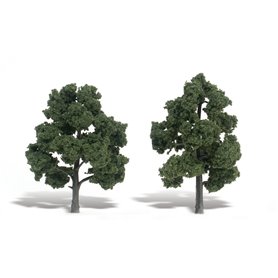 Woodland WTR1513 Realistic Trees 5 6" Medium Gree