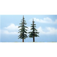 Woodland WTR1628 5 6In. Lodgepole Tree 2/Pk
