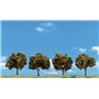 Woodland WTR3592 2 3In. Orange Trees 4 /Pkg