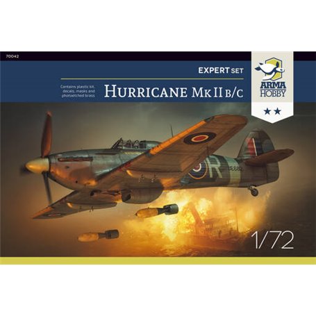Arma Hobby 70042 Hurricane Mk II/C  Expert set