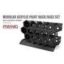 Meng MTS-043 Modular Acrylic Paint Rack/Base (can accommodate 15 bottles of 17ml MC series acrylic paints)