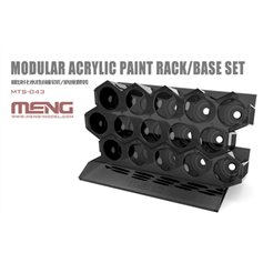Meng MTS-043 MODULAR ACRYLIC PAINT RACK / BASE SET