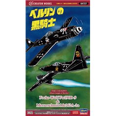 Hasegawa 1:72 THE COCKPIT Focke-Wulf Fw-190 D-9 + Messerschmitt Me-262 A-1a