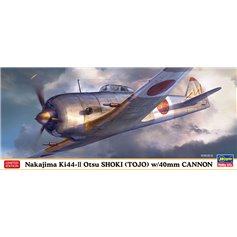 Hasegawa 1:72 Nakajima Ki-44-II Otsu Shoki (Tojo) W/40MM CANNON - LIMITED EDITION