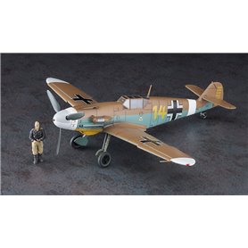 Hasegawa 1:48 Messerschmitt Bf-109 F-4 Trop + HANS-JOACHIM MARSEILLE FIGURE
