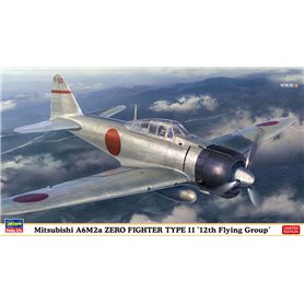 Hasegawa 07489 Mitsubishi A6M2a Zero Fighter Type 11 12th Flying Group