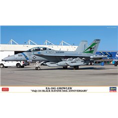 Hasegawa 1:72 EA-18G Growler - VAQ-135 BLACK RAVENS 50TH ANNIVERSARY - LIMITED EDITION