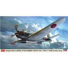 Hasegawa 1:48 Nakajima B6N2 Tenzan (Jill) Type 12 - TAIHO ATTACKER GROUP - LIMITED EDITION