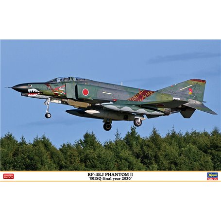 Hasegawa 07487 RF-4EJ Phantom II 501SQ final year 2020