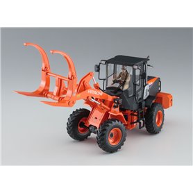 Hasegawa 66105 Hitachi Wheel Loader ZW100-6 Log Grapple Working Machine