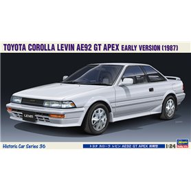 Hasegawa HC-36-21136 Toyota Corolla Levin AE92 GT Apex Early Version (1987)