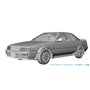 Hasegawa 1:24 Toyota Corolla Levin AE92 GT Apex - EARLY VERSION 1987