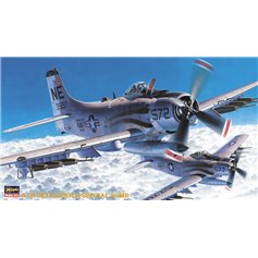 Hasegawa 1:72 Douglas A-1H Skyraider - WITH SPECIAL BOMB