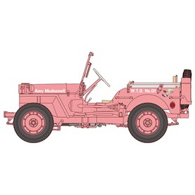 Hasegawa 1:24 WILD EGG GIRLS NO.01 - 1/4 TON 4X4 UTILITY TRUCK - AMY MCDONNELL W/FIGURE