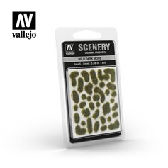 Vallejo SC402 Tufty WILD TUFTS - DARK MOSS - SMALL - 2mm