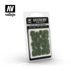 Vallejo SC427 Tufty WILD TUFTS - STRONG GREEN - EXTRA LARGE - 12mm