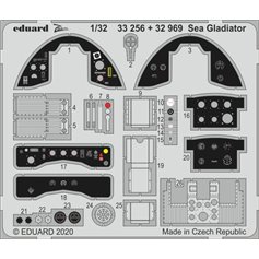 Eduard 1:32 Gloster Sea Gladiator dla ICM