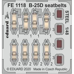 Eduard STEEL 1:48 Seatbelts for B-25D - Revell 