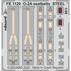 Eduard STEEL 1:48 Seatbelts for O-2A - ICM 