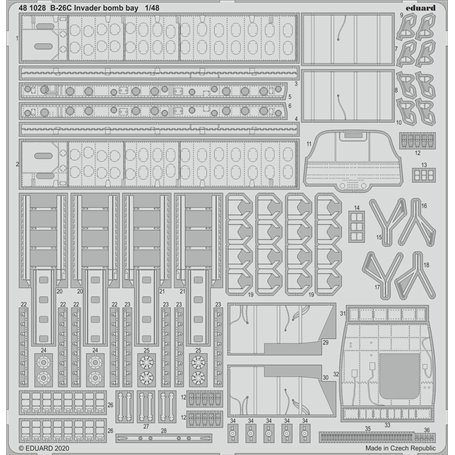 Eduard 1:48 B-26C Invader bomb bay 