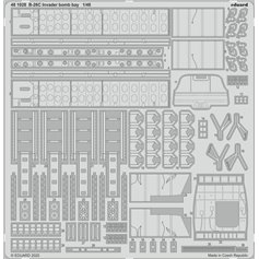 Eduard 1:48 Bomb bay for Douglas B-26C Invader - ICM 