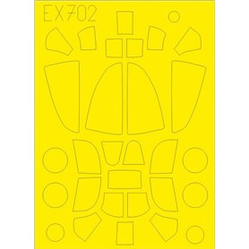 Eduard LOOK PLUS 1:48 Tablica przyrządów z dodatkami do P-400 dla Eduard