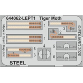 Eduard LOOK PLUS 1:48 Tablica przyrządów do Tiger Moth dla Airfix