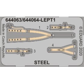 Eduard LOOK PLUS 1:48 Tablica przyrządów do Supermarine Spitfire Mk.I późna wersja dla Eduard