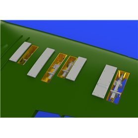 Eduard 1:48 Spitfire Mk.I gun bays 
