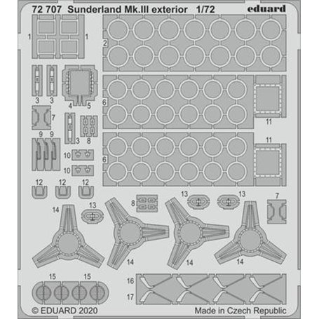 Eduard 1:72 Sunderland Mk.III exterior 