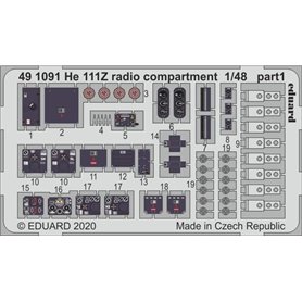 Eduard 1:48 He 111Z dla ICM