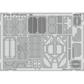 Eduard 1:48 Bf 110D dla DRA