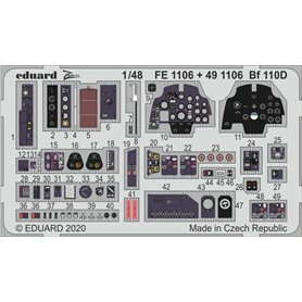 Eduard 1:48 Bf 110D dla DRA
