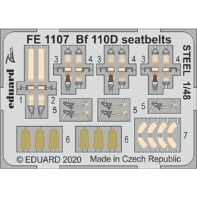 Eduard 1:48 Bf 110D dla DRA