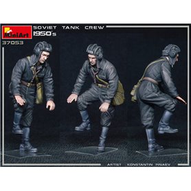 Mini Art 1:35 SOVIET TANK CREW 1950S