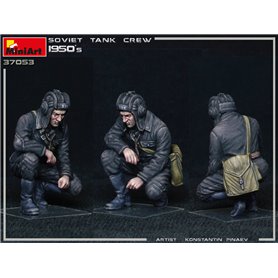 Mini Art 1:35 SOVIET TANK CREW 1950S