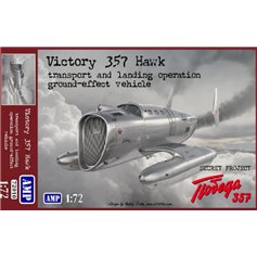 AMP 1:72 Victory 357 Hawk - TRANSPORT AND LANDING OPERATION GROUND-EFFECT VEHICLE 