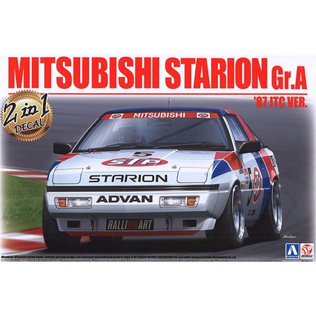Beemax 24023 1/24 Mitsubishi Starion Rally Gr.A