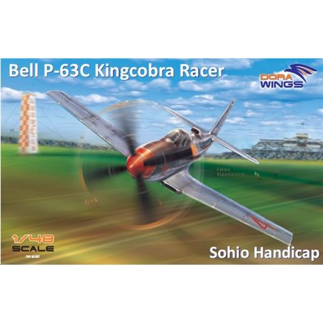 Dora Wings 48007 P-63A Kingcobra Racer (Sohio handicap)