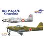 Dora Wings 14401 Bell P-63A/C Kingcobra (2 in 1)