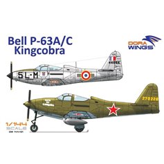 Dora Wings 1:144 Bell P-63A/C Kingcobra - 2IN1