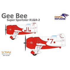 Dora Wings 1:144 Gee Bee - SUPER SPORTSTER R1 AND R2 - 2IN1 