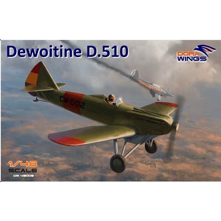 Dora Wings 48008 Dewoitine D.510 Spanish civil war (JPN)