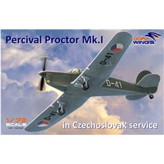 Dora Wings 1:72 Percival Proctor Mk.I - IN CZECHOCLOVAK SERVICE 