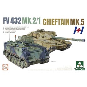 Takom 5008 FV432 Mk.2/1 Chieftain Mk. 5 (1+1)