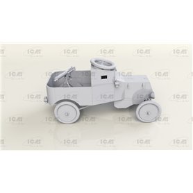 ICM 35670 Model T RNAS Armoured Car with WWI British Tank crew